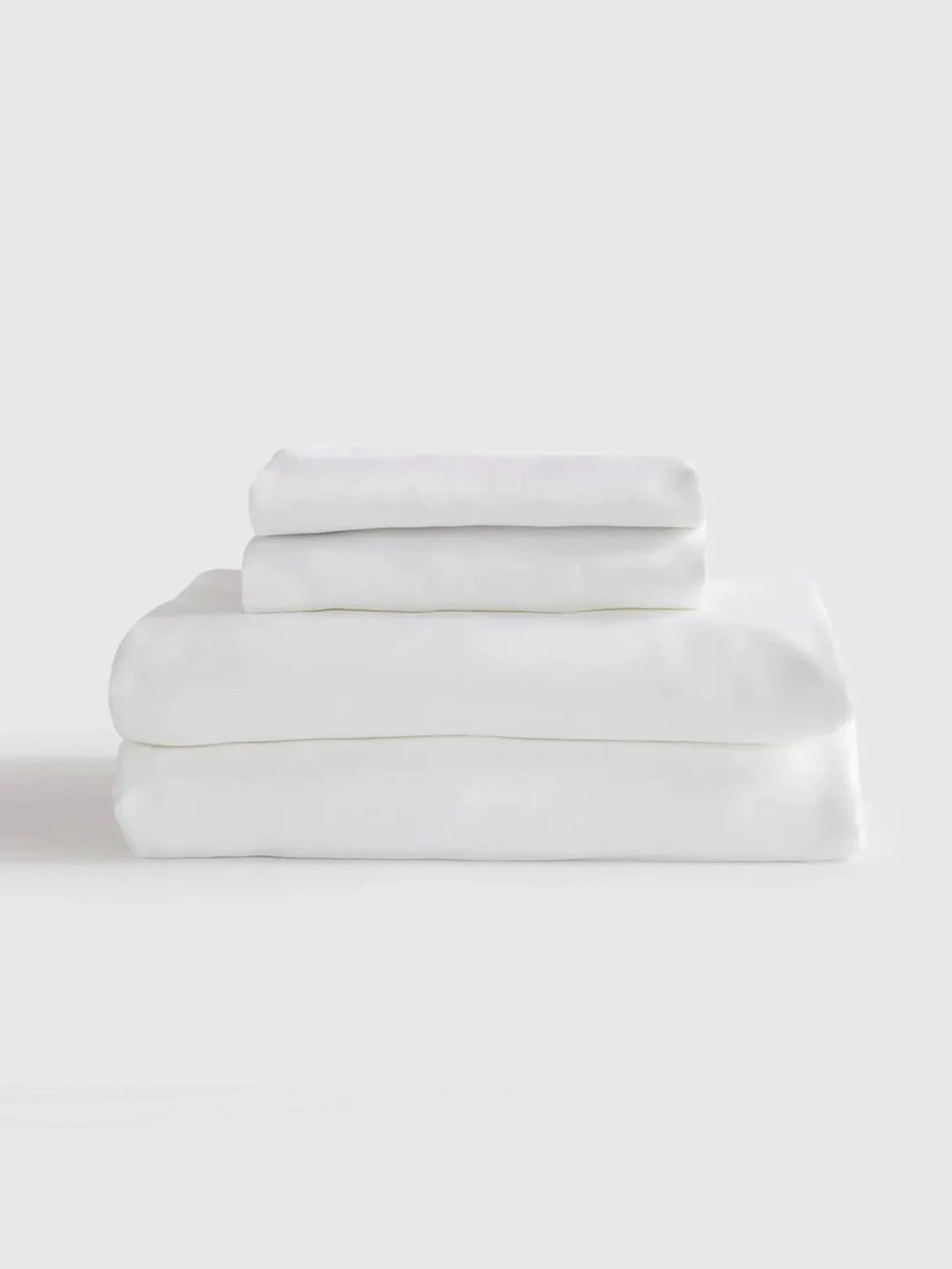 Quince Bamboo Sheet Set - White - Twin size - Silky Cottagecore Beach
